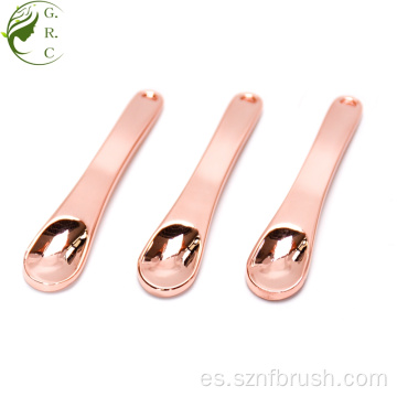 Maquillaje de metal Espátula Beauty Scoop Tool Mask Cuchara